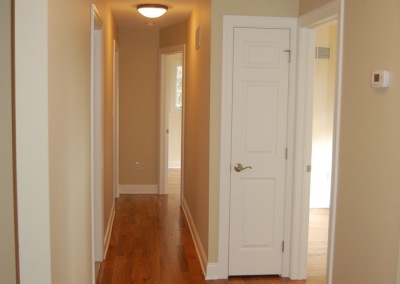 Interior enhancements: Hallway and home remodeling