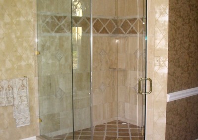 Updated and modern shower